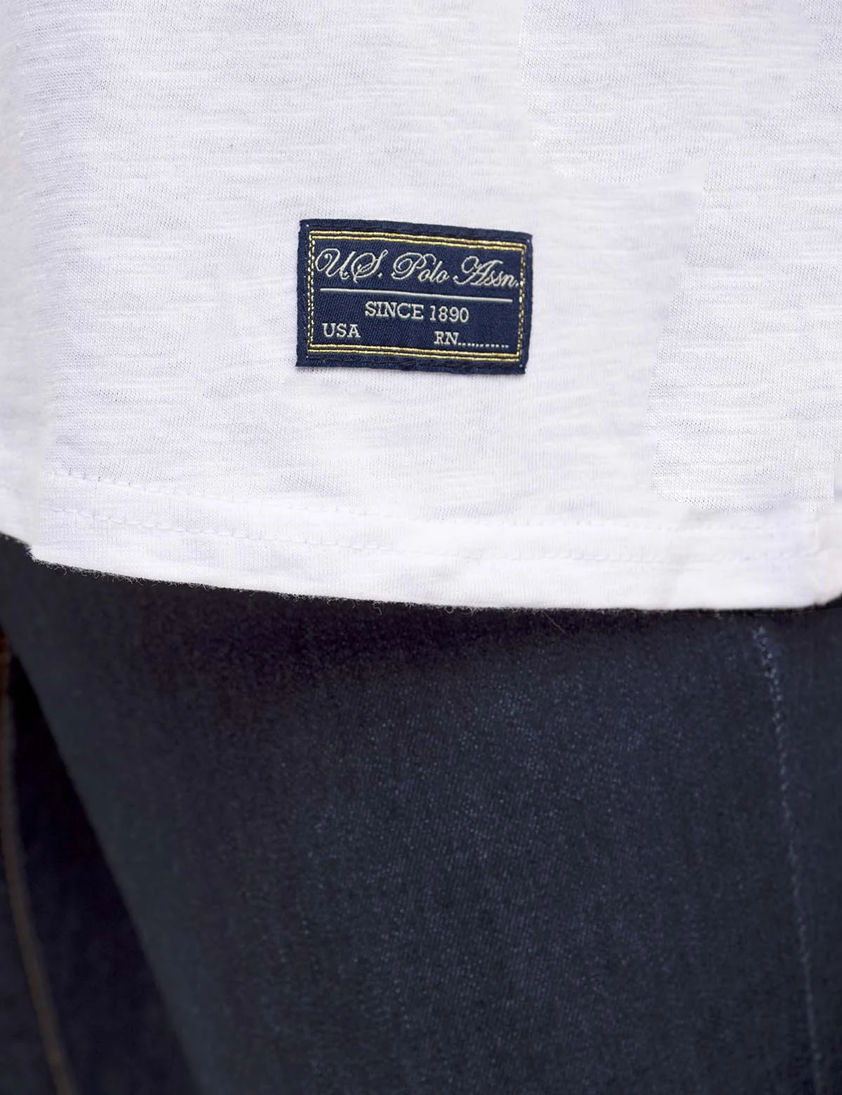 U.S. Polo Assn. EYELET YOKE FLUTTER SLEEVE TOP 9 U.S. Polo Assn. EYELET YOKE FLUTTER SLEEVE TOP - Image 7