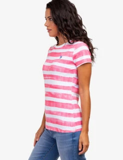 U.S. Polo Assn. PAINT STRIPE CREW NECK T-SHIRT -Modern Wear Shop 21571806 CYCO 61103