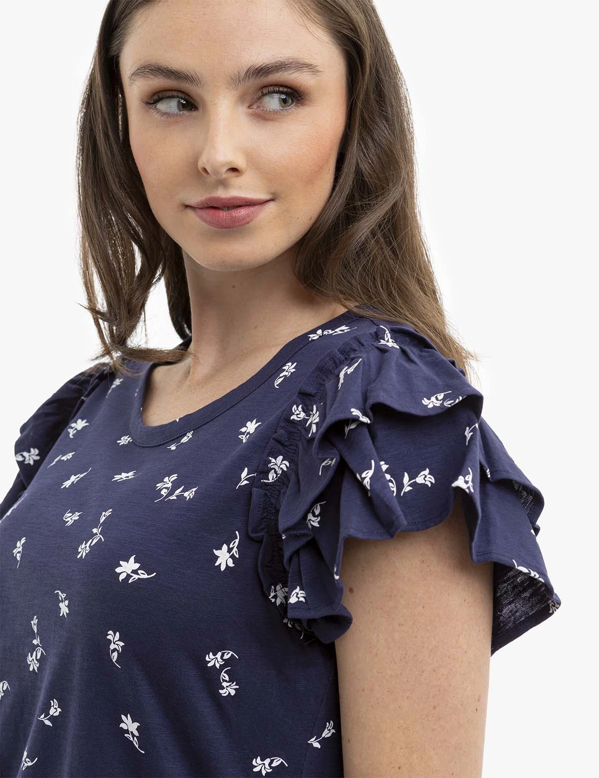 U.S. Polo Assn. FLUTTER SLEEVE PRINTED T-SHIRT 13 U.S. Polo Assn. FLUTTER SLEEVE PRINTED T-SHIRT - Image 11