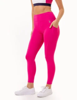 U.S. Polo Assn. USPA SPORT HIGH WAISTED ESSENTIAL LEGGING -Modern Wear Shop 2157585J PPEA 3733