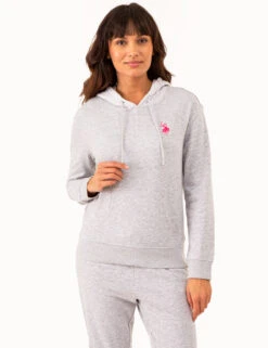 U.S. Polo Assn. HIGH LOW MULTI TONAL LOGO HOODIE 26 U.S. Polo Assn. HIGH LOW MULTI TONAL LOGO HOODIE -Modern Wear Shop 2158098Q LGHT 77747