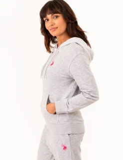 U.S. Polo Assn. HIGH LOW MULTI TONAL LOGO HOODIE 28 U.S. Polo Assn. HIGH LOW MULTI TONAL LOGO HOODIE -Modern Wear Shop 2158098Q LGHT 77751