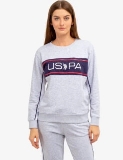 U.S. Polo Assn. USPA PULLOVER WITH PIPING