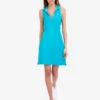U.S. Polo Assn. SLEEVELESS SPLIT NECK POLO DRESS -Modern Wear Shop 215832H SCBL 52053