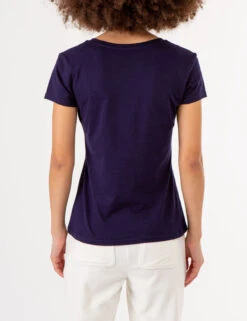 U.S. Polo Assn. USPA MEDALLION V-NECK T-SHIRT -Modern Wear Shop 2158451D EVBL 72735