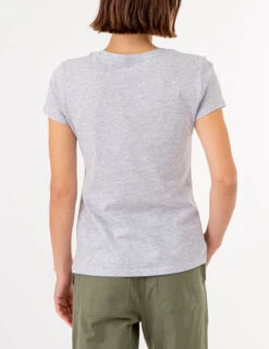 U.S. Polo Assn. USPA MEDALLION V-NECK T-SHIRT -Modern Wear Shop 2158451D LGHTS 72862