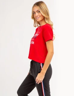 U.S. Polo Assn. AMERICANA USPA CREW NECK T-SHIRT 14 U.S. Polo Assn. AMERICANA USPA CREW NECK T-SHIRT -Modern Wear Shop 2158461D ERED 65809