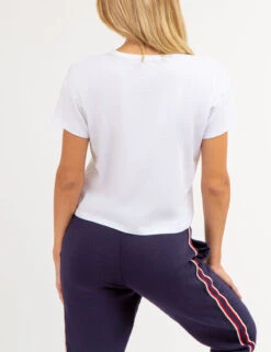 U.S. Polo Assn. AMERICANA USPA CREW NECK T-SHIRT 18 U.S. Polo Assn. AMERICANA USPA CREW NECK T-SHIRT -Modern Wear Shop 2158461D WHIT 65890