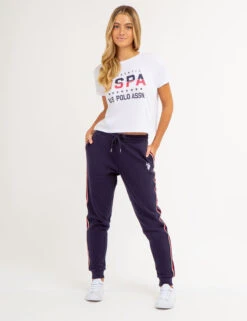 U.S. Polo Assn. AMERICANA USPA CREW NECK T-SHIRT 17 U.S. Polo Assn. AMERICANA USPA CREW NECK T-SHIRT -Modern Wear Shop 2158461D WHIT 65891