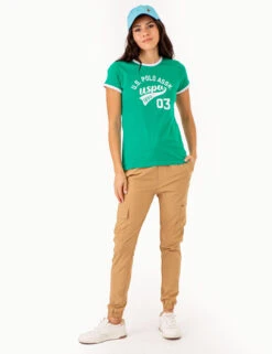 U.S. Polo Assn. VARSITY PRINT RINGER T-SHIRT -Modern Wear Shop 2158501D DPGN 80161