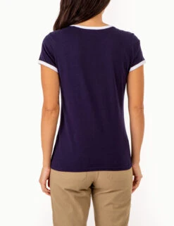 U.S. Polo Assn. VARSITY PRINT RINGER T-SHIRT -Modern Wear Shop 2158501D EVBL 80203