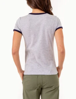 U.S. Polo Assn. VARSITY PRINT RINGER T-SHIRT -Modern Wear Shop 2158501D LGHT 80108