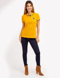 U.S. Polo Assn. MULTITONAL LOGO SOLID POLO SHIRT 23 U.S. Polo Assn. MULTITONAL LOGO SOLID POLO SHIRT -Modern Wear Shop 215853ZH DUTG 69036