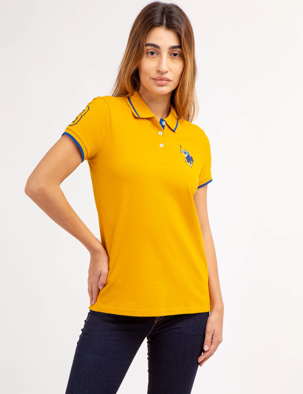 U.S. Polo Assn. MULTITONAL LOGO SOLID POLO SHIRT 8 U.S. Polo Assn. MULTITONAL LOGO SOLID POLO SHIRT - Image 6