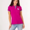 U.S. Polo Assn. MULTITONAL LOGO SOLID POLO SHIRT -Modern Wear Shop 215853ZH HSDF 80404