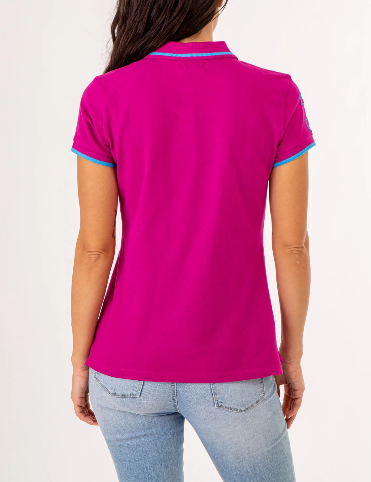 U.S. Polo Assn. MULTITONAL LOGO SOLID POLO SHIRT 7 U.S. Polo Assn. MULTITONAL LOGO SOLID POLO SHIRT - Image 5