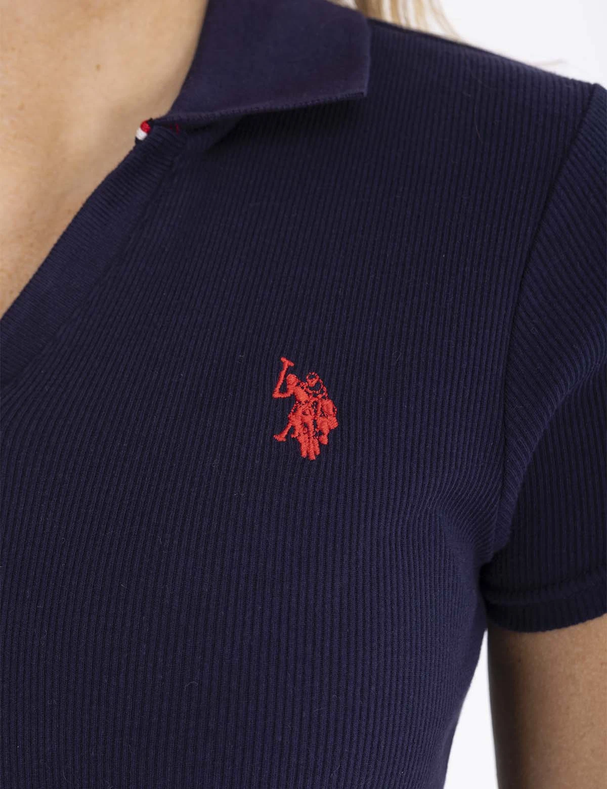 U.S. Polo Assn. SPLIT NECK RIBBED POLO SHIRT 13 U.S. Polo Assn. SPLIT NECK RIBBED POLO SHIRT - Image 11