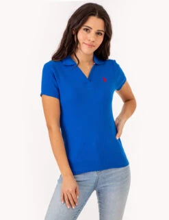 U.S. Polo Assn. SPLIT NECK RIBBED POLO SHIRT 36 U.S. Polo Assn. SPLIT NECK RIBBED POLO SHIRT -Modern Wear Shop 21585668 LAPB 80427