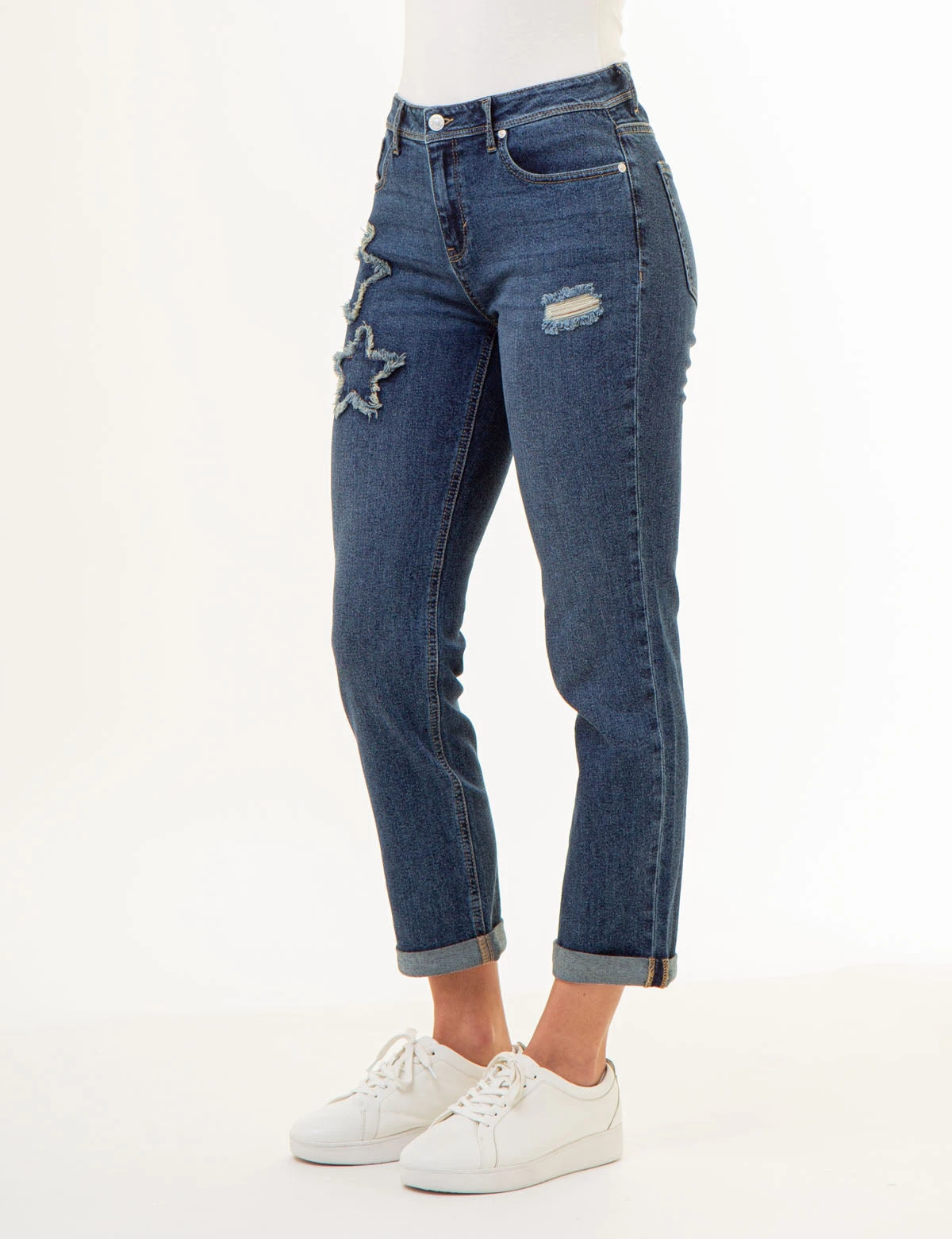 U.S. Polo Assn. MID RISE BOYFRIEND JEANS 5 U.S. Polo Assn. MID RISE BOYFRIEND JEANS - Image 3