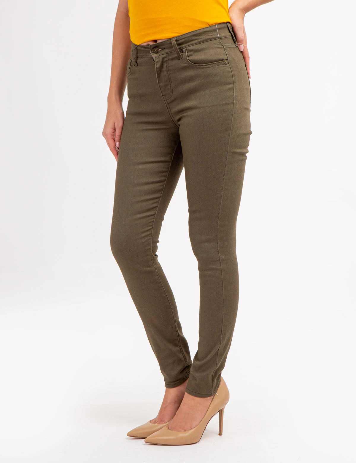 U.S. Polo Assn. HIGH RISE SKINNY TWILL PANTS 7 U.S. Polo Assn. HIGH RISE SKINNY TWILL PANTS - Image 5