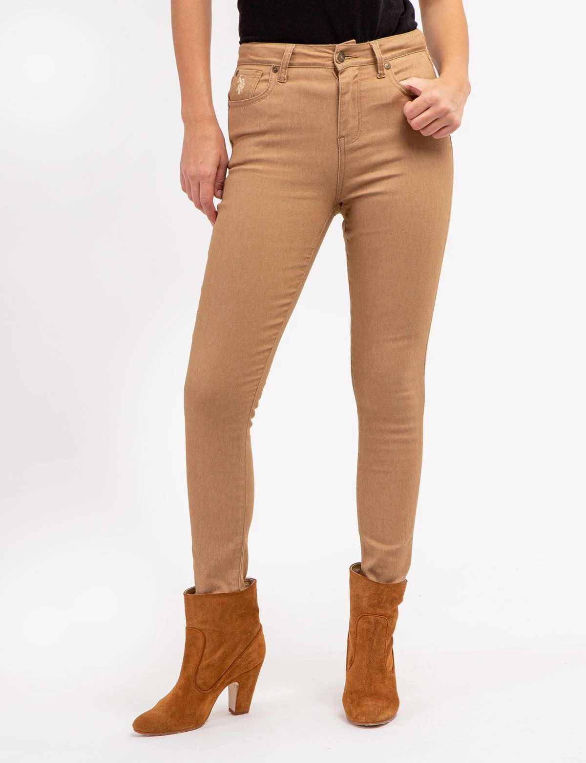 U.S. Polo Assn. HIGH RISE SKINNY TWILL PANTS 9 U.S. Polo Assn. HIGH RISE SKINNY TWILL PANTS - Image 7