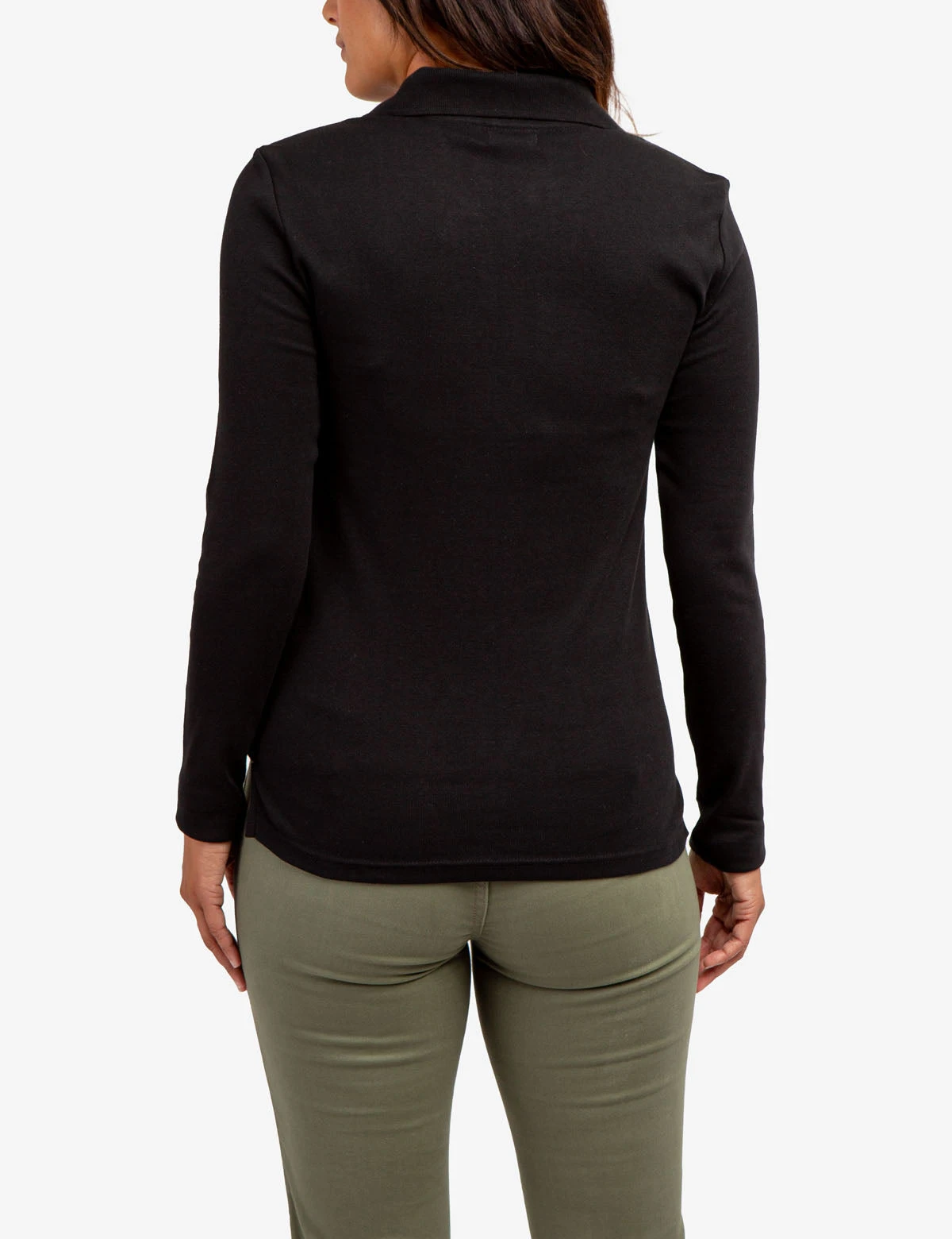 U.S. Polo Assn. SPLIT NECK RIBBED LONG SLEEVE POLO SHIRT 19 U.S. Polo Assn. SPLIT NECK RIBBED LONG SLEEVE POLO SHIRT - Image 17