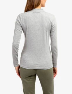 U.S. Polo Assn. SPLIT NECK RIBBED LONG SLEEVE POLO SHIRT 32 U.S. Polo Assn. SPLIT NECK RIBBED LONG SLEEVE POLO SHIRT -Modern Wear Shop 2158746E HGRY 65032