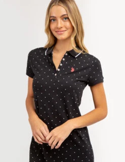 U.S. Polo Assn. DOT POLO DRESS 20 U.S. Polo Assn. DOT POLO DRESS -Modern Wear Shop 215882ZH ANTR 66171