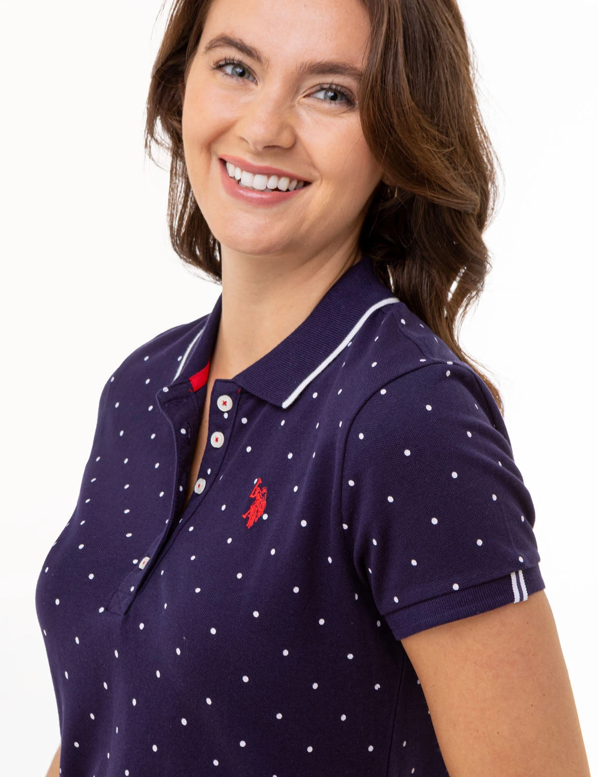 U.S. Polo Assn. DOT POLO DRESS 4 U.S. Polo Assn. DOT POLO DRESS - Image 2