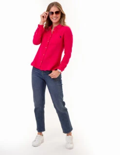 U.S. Polo Assn. TEXTURED BUTTON-UP LONG SLEEVE SHIRT 12 U.S. Polo Assn. TEXTURED BUTTON-UP LONG SLEEVE SHIRT -Modern Wear Shop 215884ZV ELFU 86010