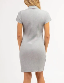 U.S. Polo Assn. SPLIT NECK POLO DRESS -Modern Wear Shop 21590468 HGRY 66649