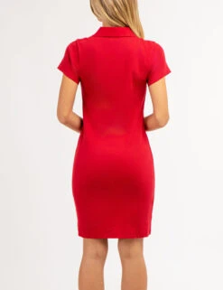 U.S. Polo Assn. SPLIT NECK POLO DRESS -Modern Wear Shop 21590468 RYTR 66605