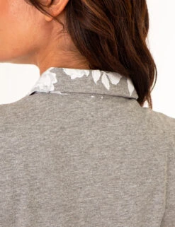 U.S. Polo Assn. SPLIT NECK FLORAL COLLAR POLO DRESS -Modern Wear Shop 21590798 HGRY 77780