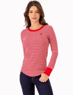 U.S. Polo Assn. LONG SLEEVE STRIPED THERMAL 21 U.S. Polo Assn. LONG SLEEVE STRIPED THERMAL -Modern Wear Shop 2159099R ERED 79914
