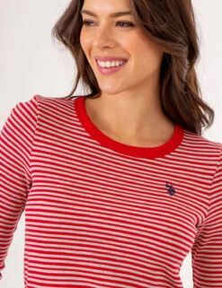 U.S. Polo Assn. LONG SLEEVE STRIPED THERMAL 25 U.S. Polo Assn. LONG SLEEVE STRIPED THERMAL -Modern Wear Shop 2159099R ERED 79924