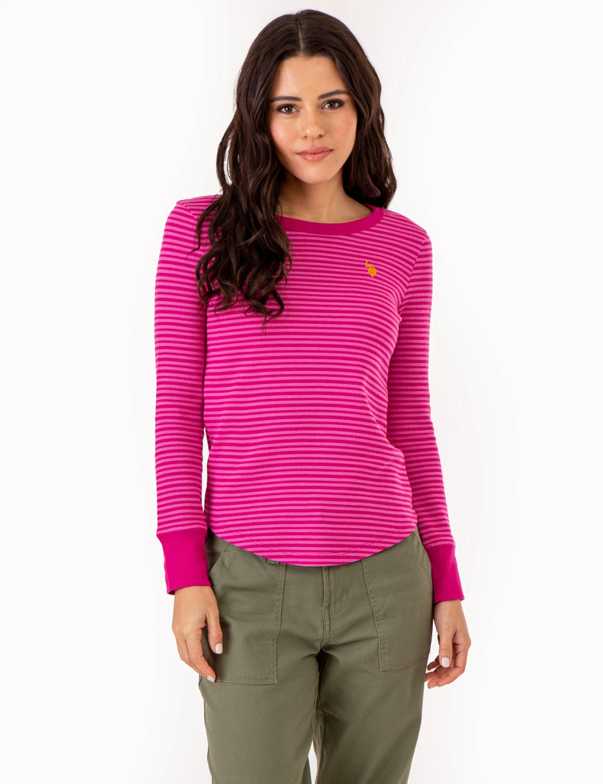 U.S. Polo Assn. LONG SLEEVE STRIPED THERMAL 2 U.S. Polo Assn. LONG SLEEVE STRIPED THERMAL