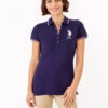 U.S. Polo Assn. SIGNATURE STRIPE PLACKET POLO SHIRT -Modern Wear Shop 215911ZH EVBL 72743