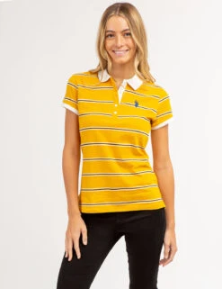 U.S. Polo Assn. HORIZONTAL MULTI STRIPED POLO SHIRT -Modern Wear Shop 2159191N DUTG 66029