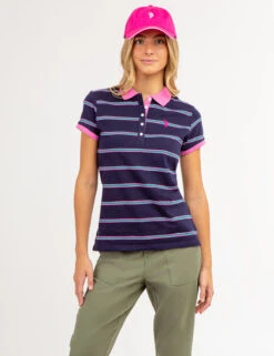 U.S. Polo Assn. HORIZONTAL MULTI STRIPED POLO SHIRT -Modern Wear Shop 2159191N EVBL 65855