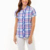 U.S. Polo Assn. SHORT SLEEVE TWIST CUFF MADRAS SHIRT -Modern Wear Shop 215964NA FUFD 86102