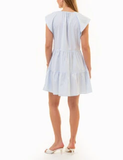 U.S. Polo Assn. FLUTTER SLEEVE TIERED DRESS 11 U.S. Polo Assn. FLUTTER SLEEVE TIERED DRESS -Modern Wear Shop 215976NA WNBL 85999