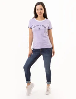 DUAL TRIM U.S. POLO ASSN. RINGER T-SHIRT -Modern Wear Shop 2159932J LAVN 6493 ea6736ff eb32 4d49 a358 b6cff84ac5bd