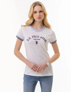 DUAL TRIM U.S. POLO ASSN. RINGER T-SHIRT