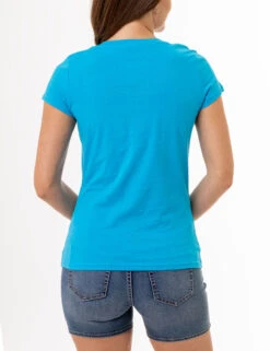 U.S. Polo Assn. CASCADING GRAPHIC V-NECK T-SHIRT -Modern Wear Shop 2159951D DTWB 3533