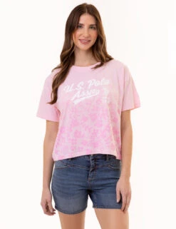 U.S. POLO ASSN. FADED FLORAL T-SHIRT -Modern Wear Shop 2159971D CTCN 1136