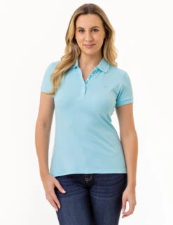 U.S. Polo Assn. SOLID INTERLOCK HEATHER POLO SHIRT