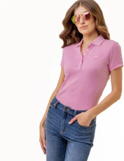 U.S. Polo Assn. SOLID INTERLOCK HEATHER POLO SHIRT -Modern Wear Shop 21608798 PKSH 1631