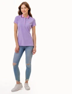 U.S. Polo Assn. PRINCESS SIDE SEAM TIPPED POLO SHIRT 18 U.S. Polo Assn. PRINCESS SIDE SEAM TIPPED POLO SHIRT -Modern Wear Shop 216099ZH LAVN 1914 1