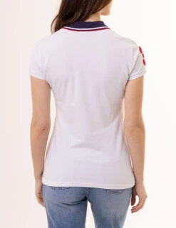 U.S. Polo Assn. DIAGONAL DOUBLE SASH POLO SHIRT 14 U.S. Polo Assn. DIAGONAL DOUBLE SASH POLO SHIRT -Modern Wear Shop 216104ZH WHIT 0846