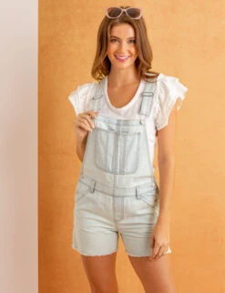 U.S. Polo Assn. FRAY HEM SHORTALLS